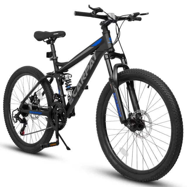 Mountain Bike 24 inch black 4'