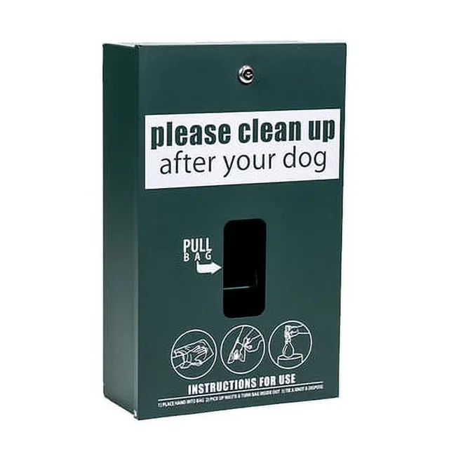 Bag Dispenser green 5 inches 5 lbs