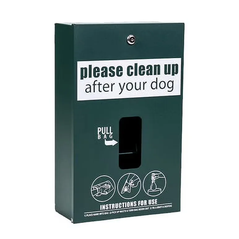 Bag Dispenser green 5 inches 5 lbs