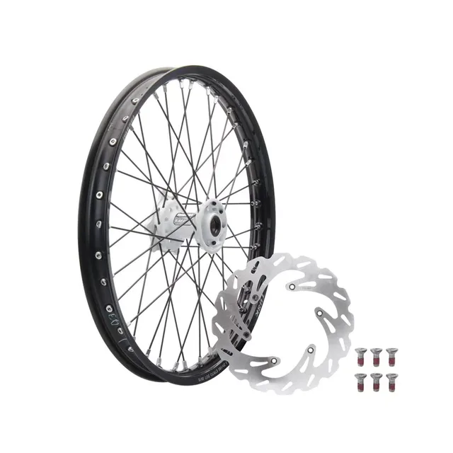 Wheel black white