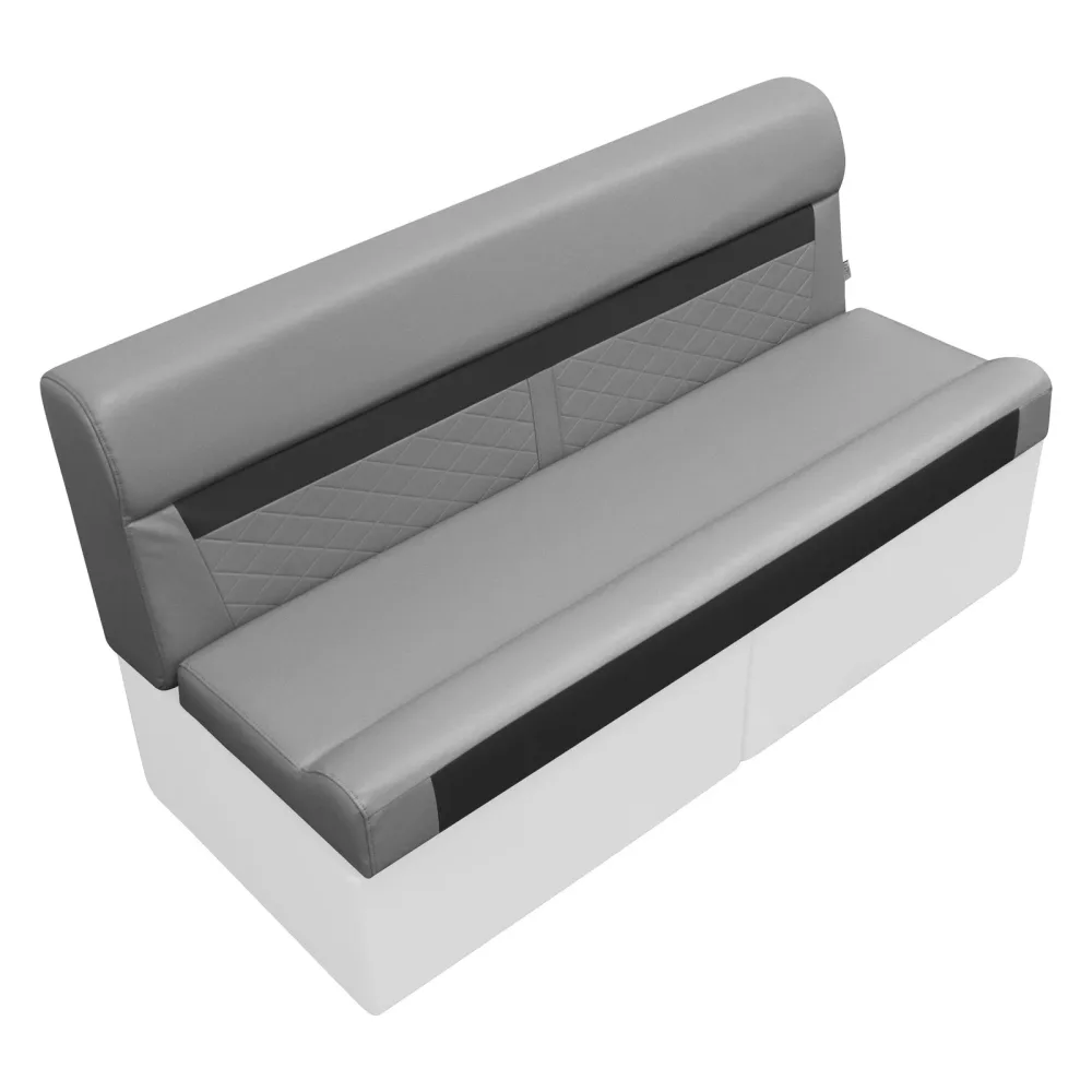 Boat Seating 55" white red