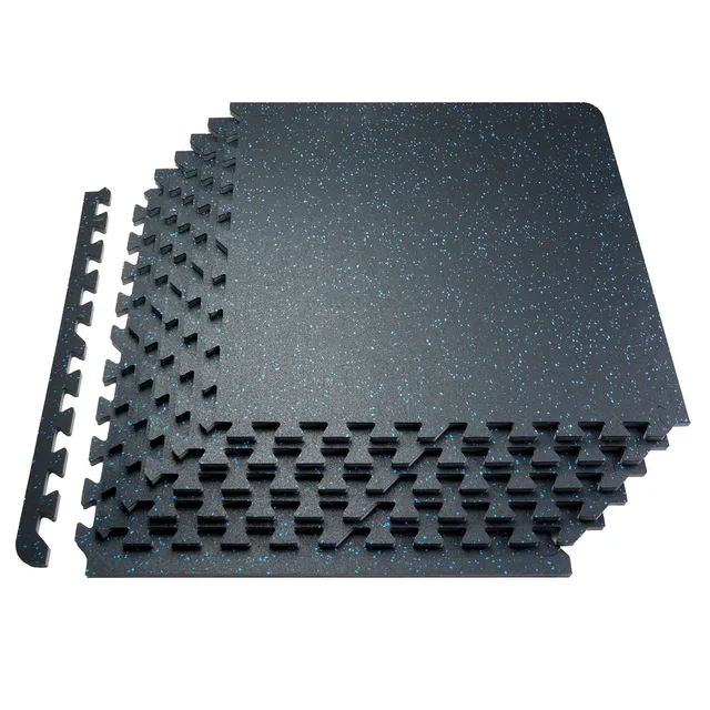 Gym Mats 0.56 inch 25" black