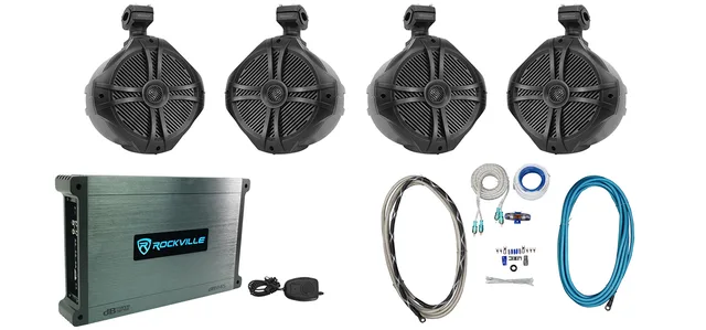 Speakers Amplifier 8" black 300w