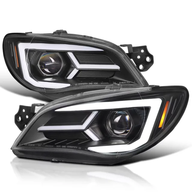 Projector Headlights led black 1 pair