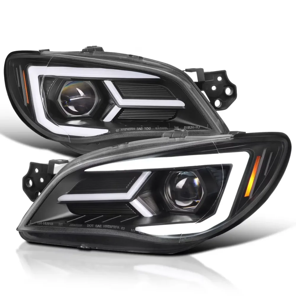 Projector Headlights led black 1 pair
