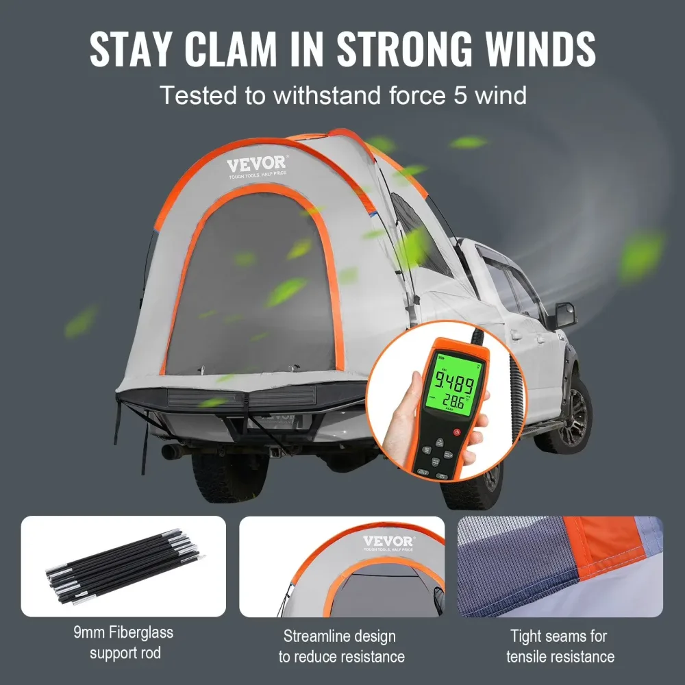 Tent 6.4' 6.7' waterproof