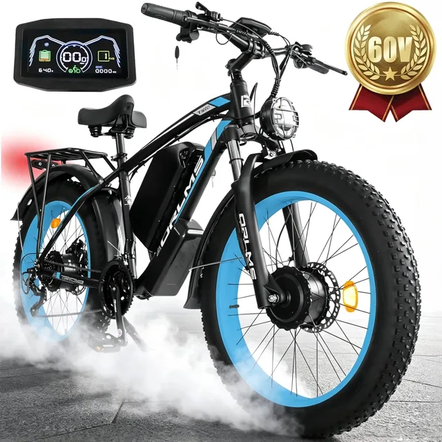 Electric Bike 5000w 60v black
