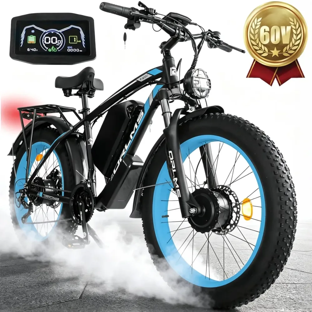 Electric Bike 5000w 60v black