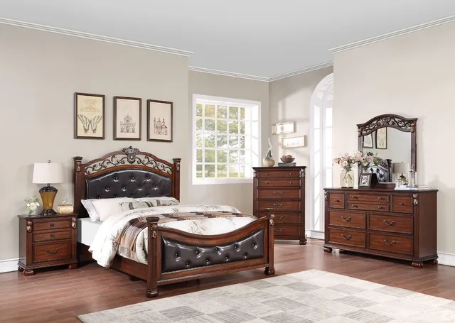Bedroom Furniture brown 63" 31"