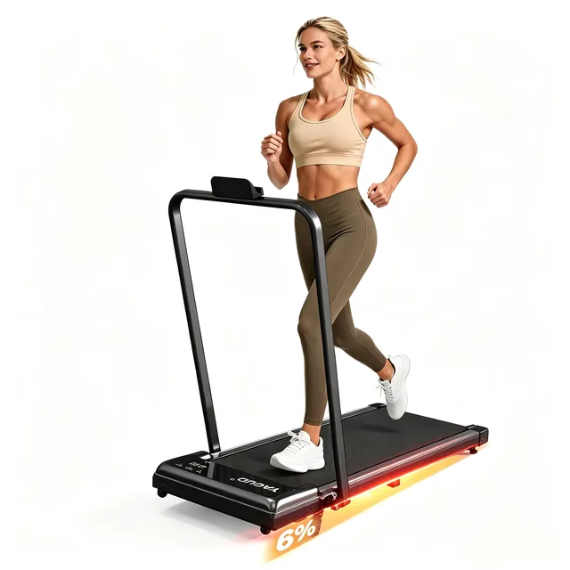 Pad Treadmill adjustable foldable portable