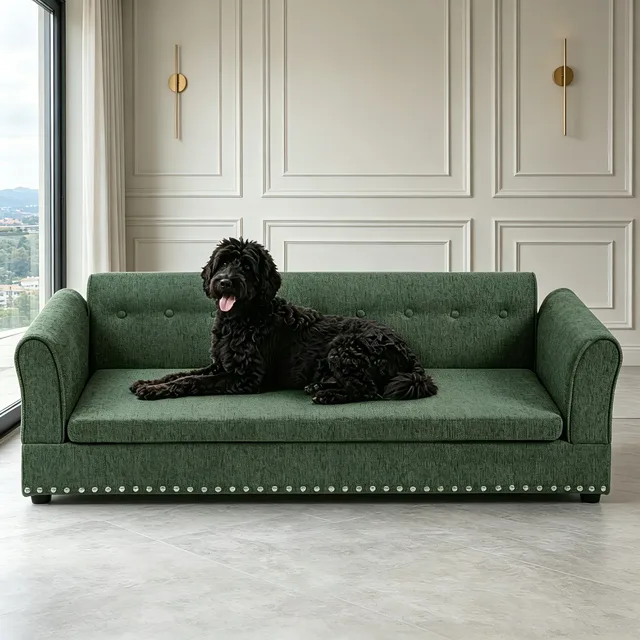 Sofa Bed green 55" 26.5"