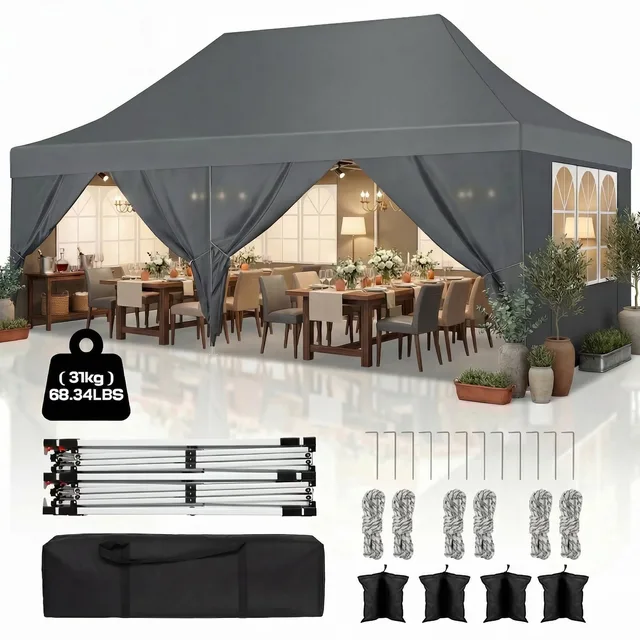 Canopy Tents waterproof white gray