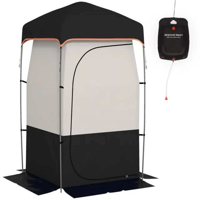 Shower Bag 5.3 gallon portable black