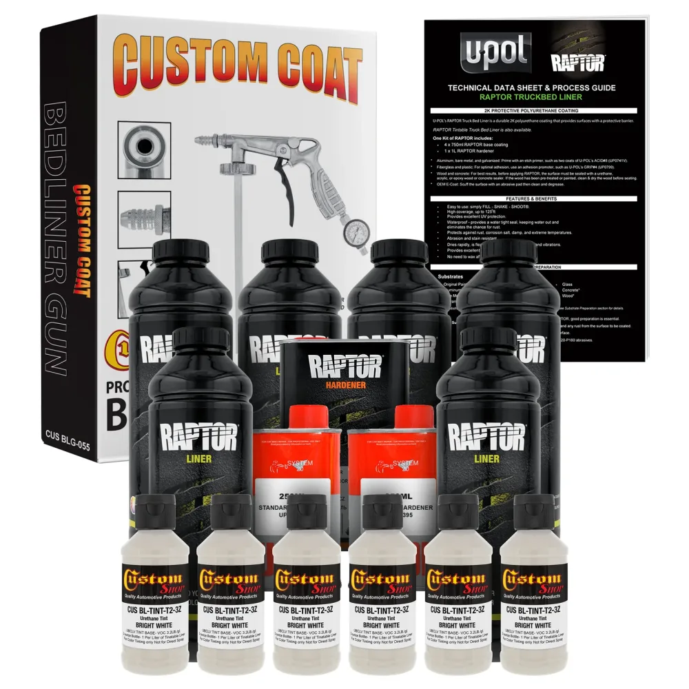 Truck Bed 6 liters white 3 oz