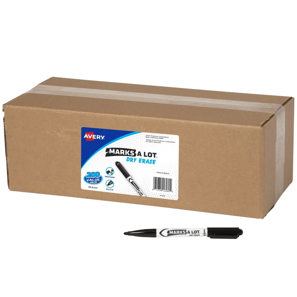 Erase Markers black white