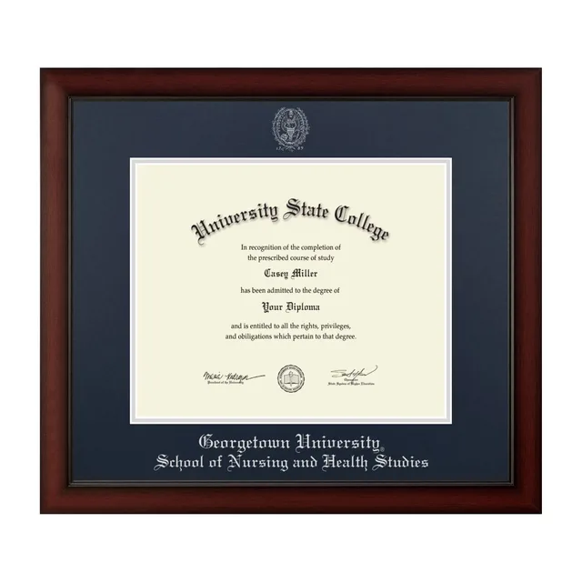 Diploma Frame 17w silver 25w