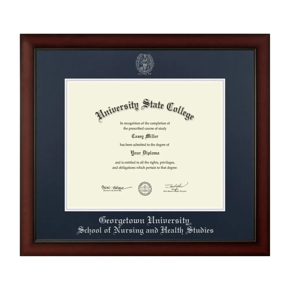 Diploma Frame 17w silver 25w