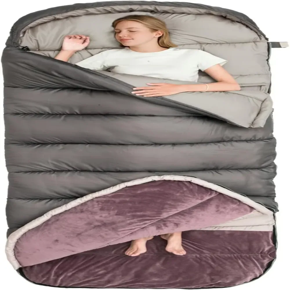 Sleeping Bag gray 90 cm 3.5 kg