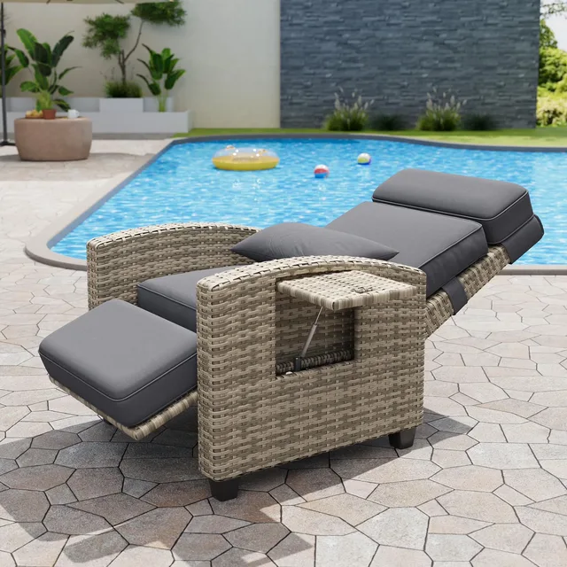 Chair 400 lbs adjustable grey