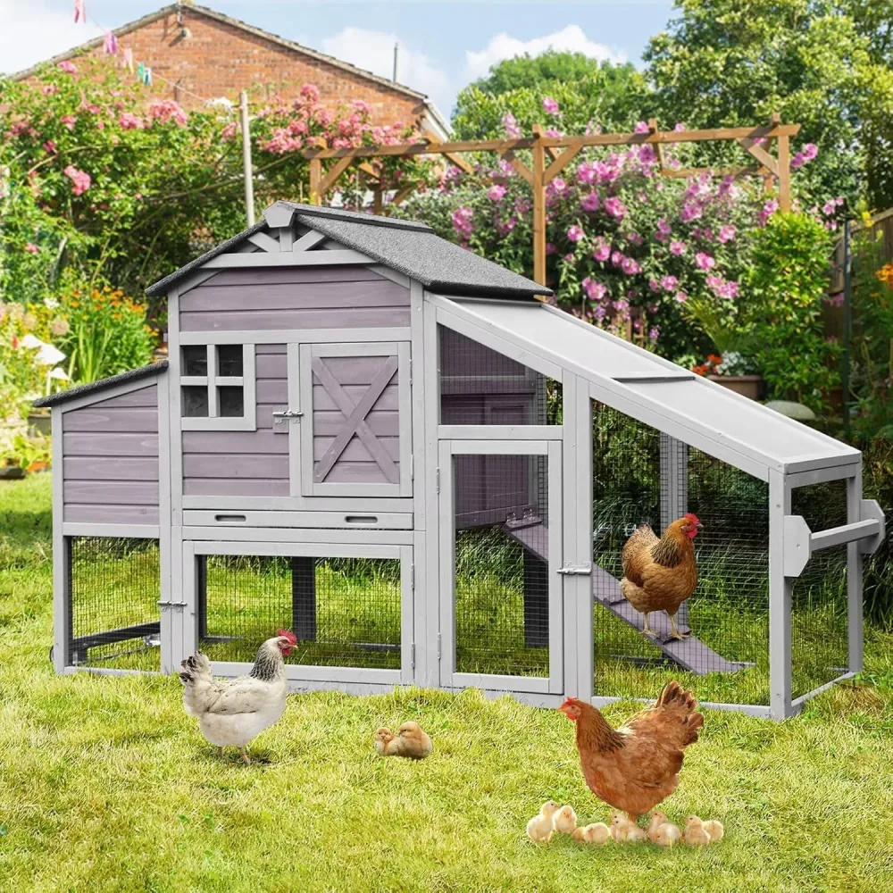 Chicken Coop gray heavy-duty