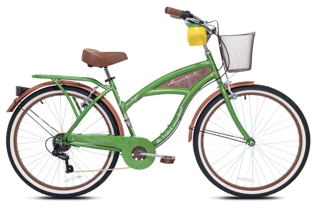 Adult Bikes 26 inch green 26"