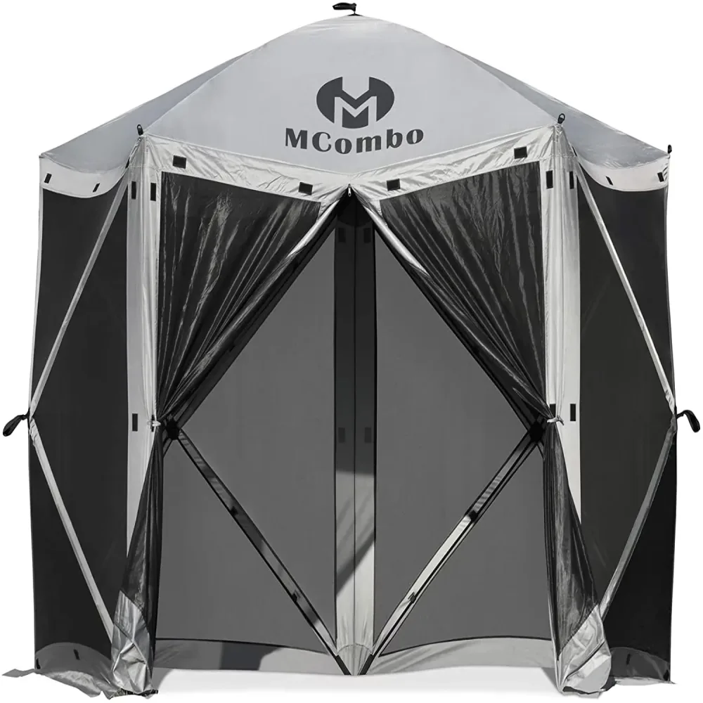 Tent Canopy 5-7 persons portable gray