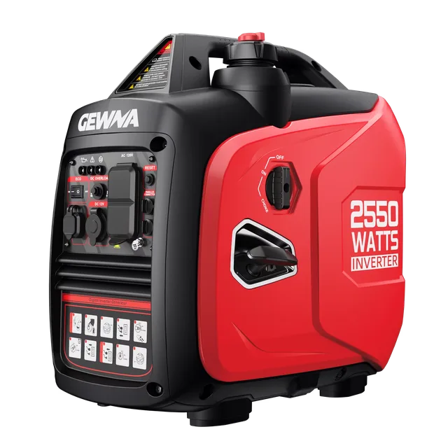 Inverter Generator 2550w portable red