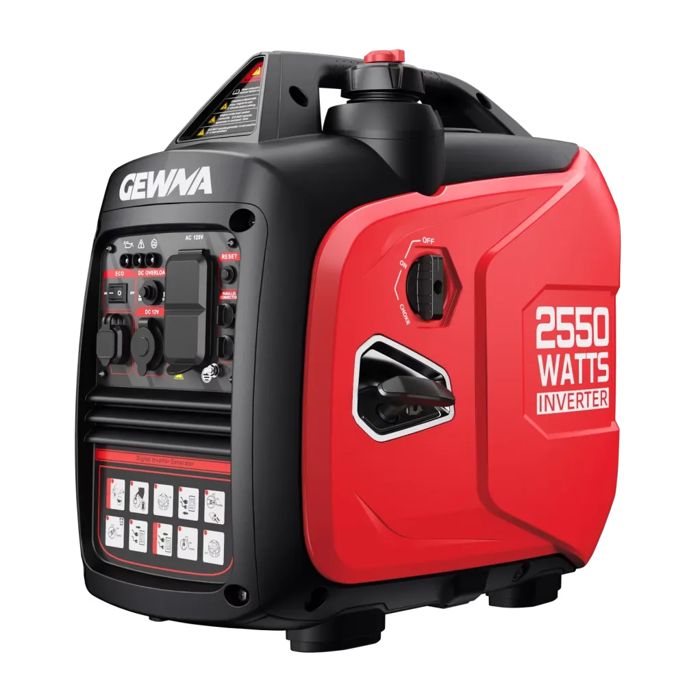 Inverter Generator 2550w portable red