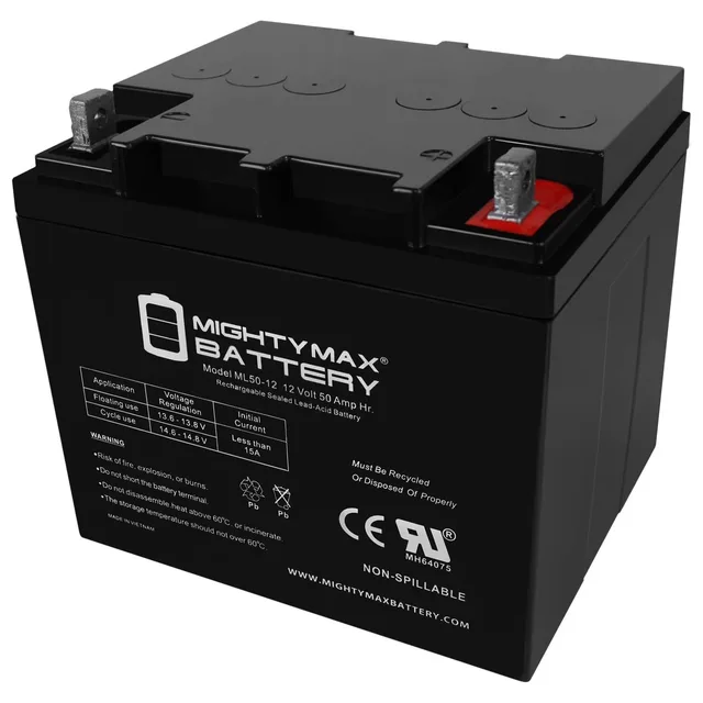 Battery 12v 12 volt 7.76 in