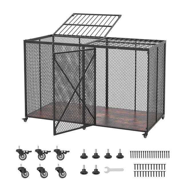 Dog Crate 300 lbs heavy-duty 64"