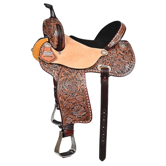 Leather Saddle 15 in 7 inches 26 inch