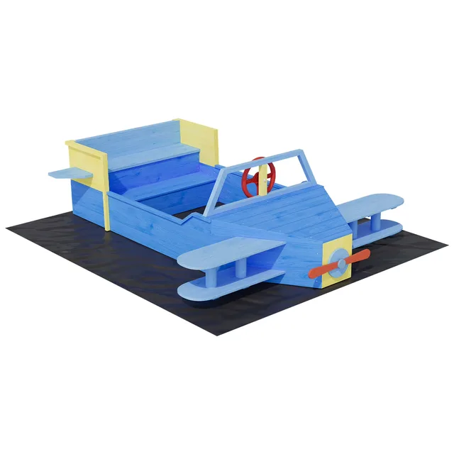 Backyard Patio blue 62.5" 28.7"
