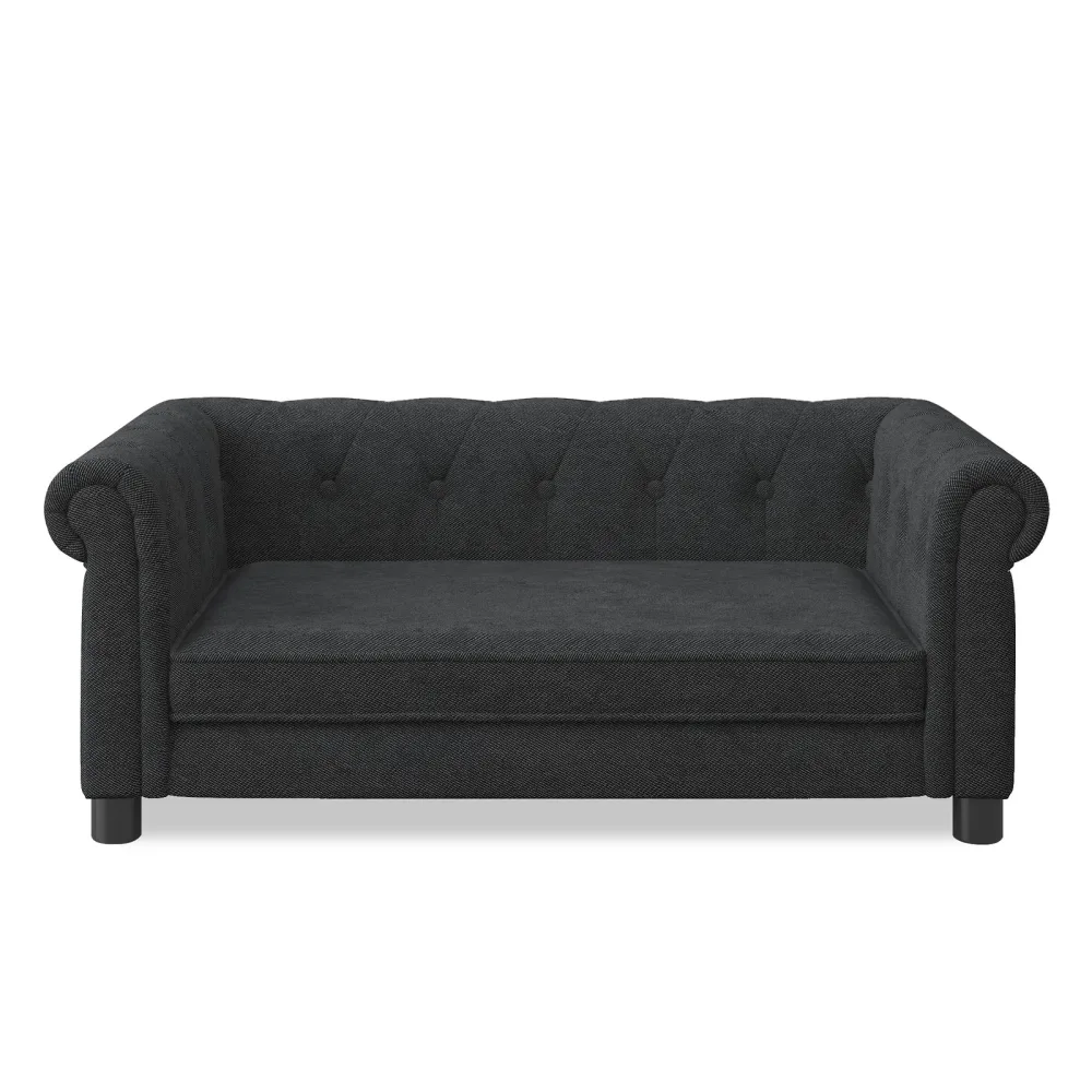 Bed 38" gray black