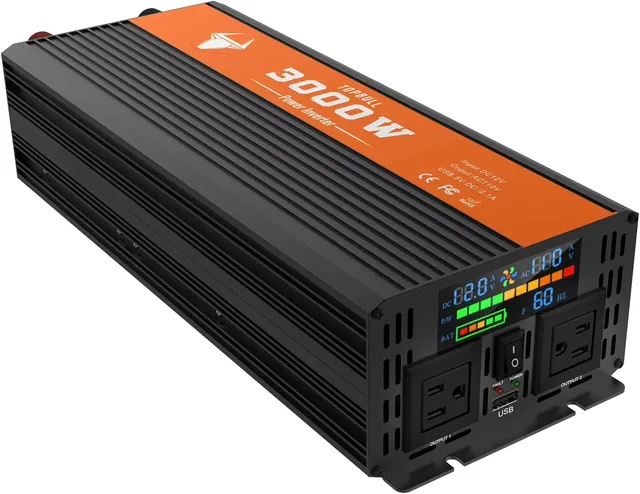 Power Inverter 3000 watt 12v 110v
