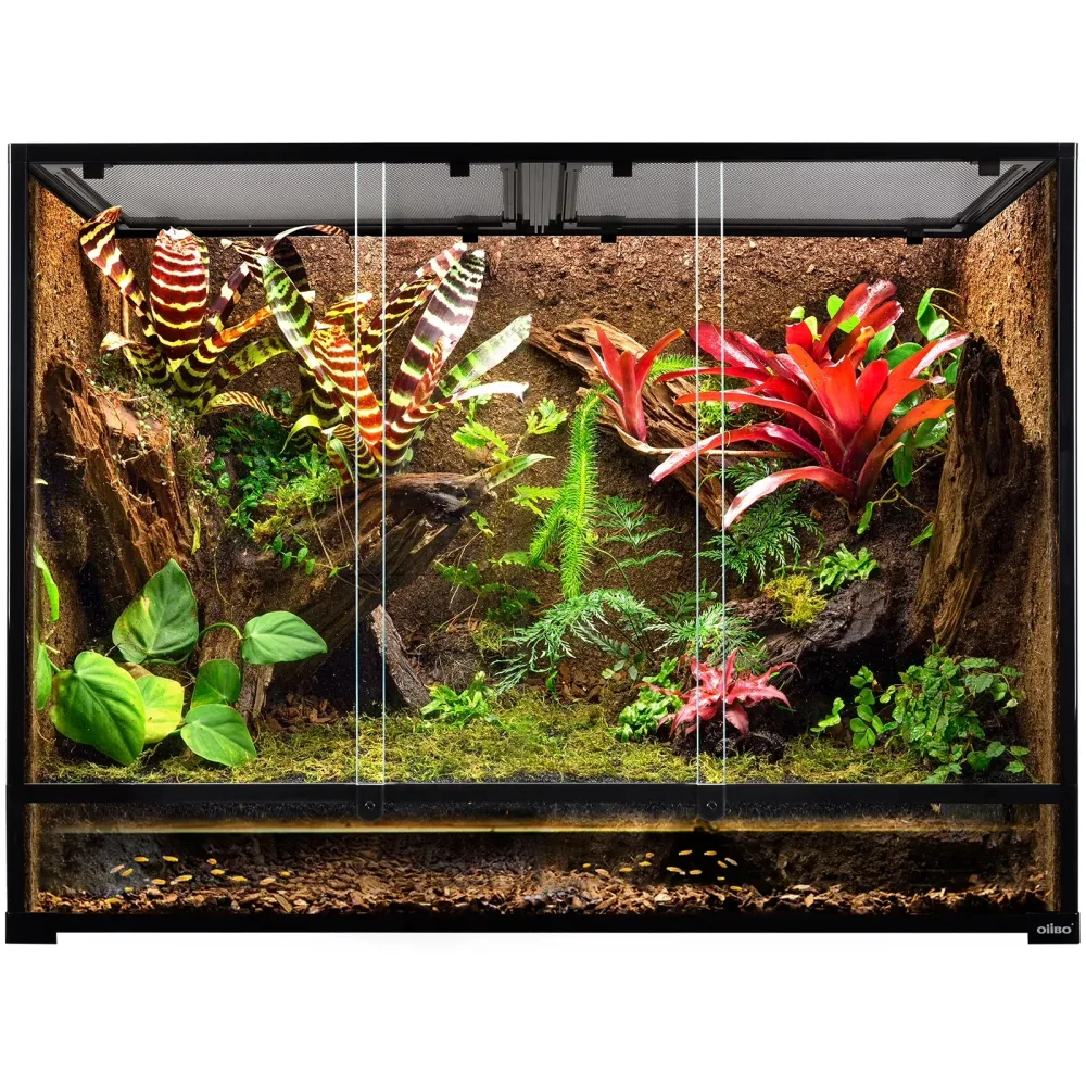 Reptile 135 gallon black 48"