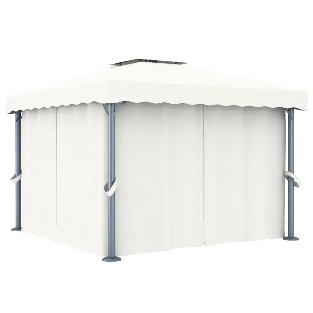 Gazebo Canopy 118.1" white 1"