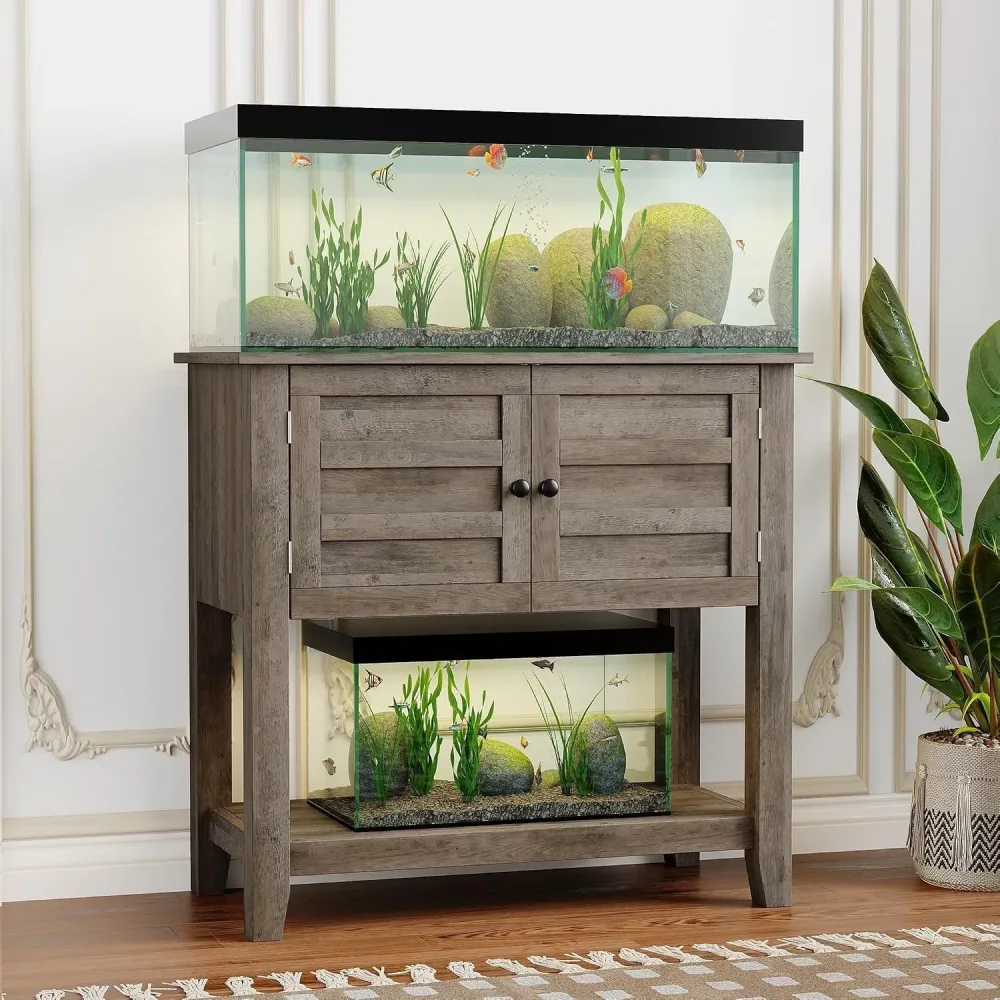 Aquarium Stand 20-29 gallon gray 660 lbs