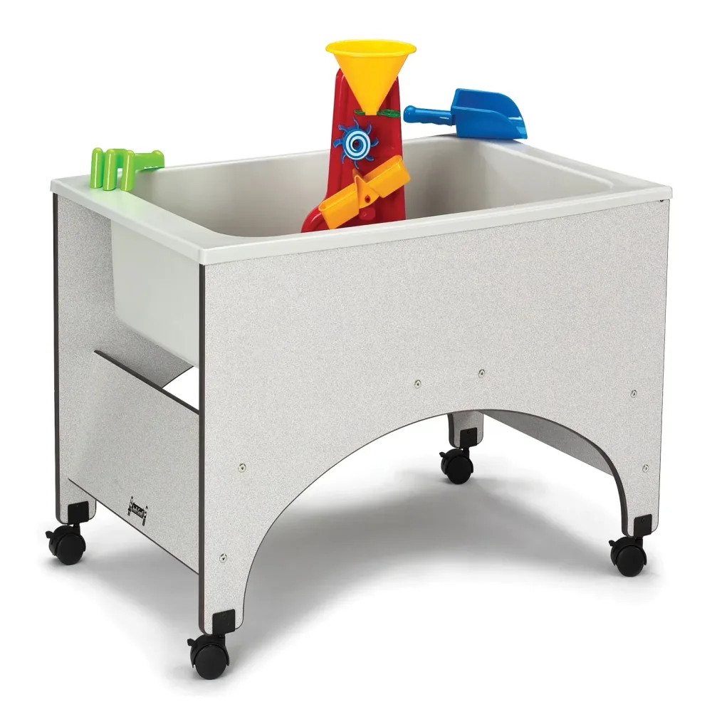 Sensory Table gray black 9"