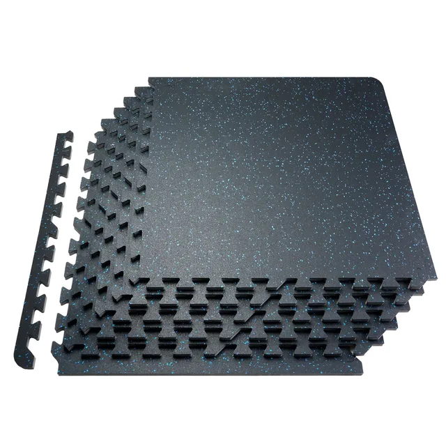 Gym Mats 0.56 inch 25" black