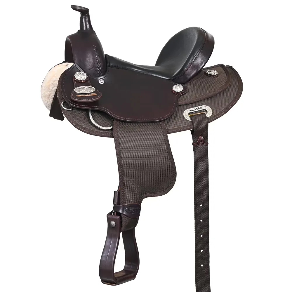 Saddle 12" brown 5 inches