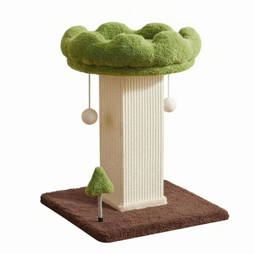 Furniture & Enrichment brown beige green