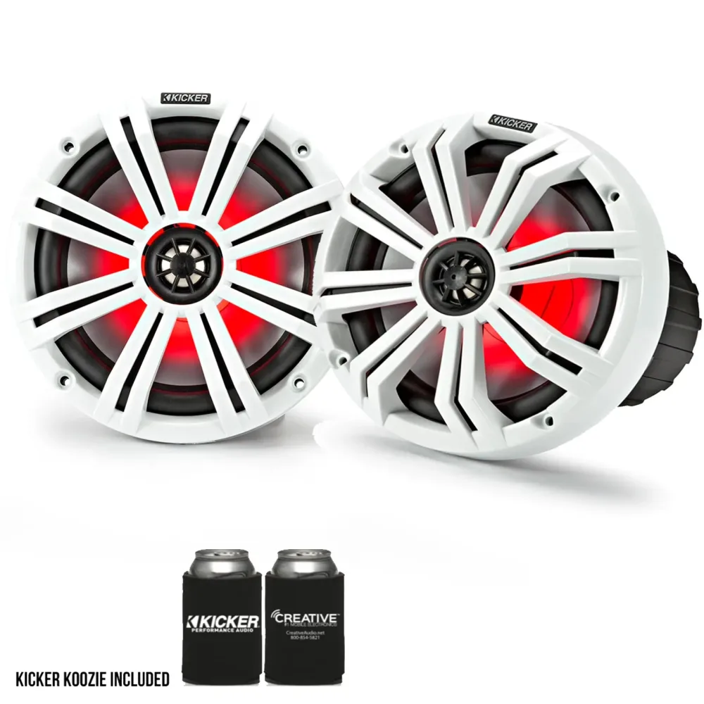 Speaker 8" led white