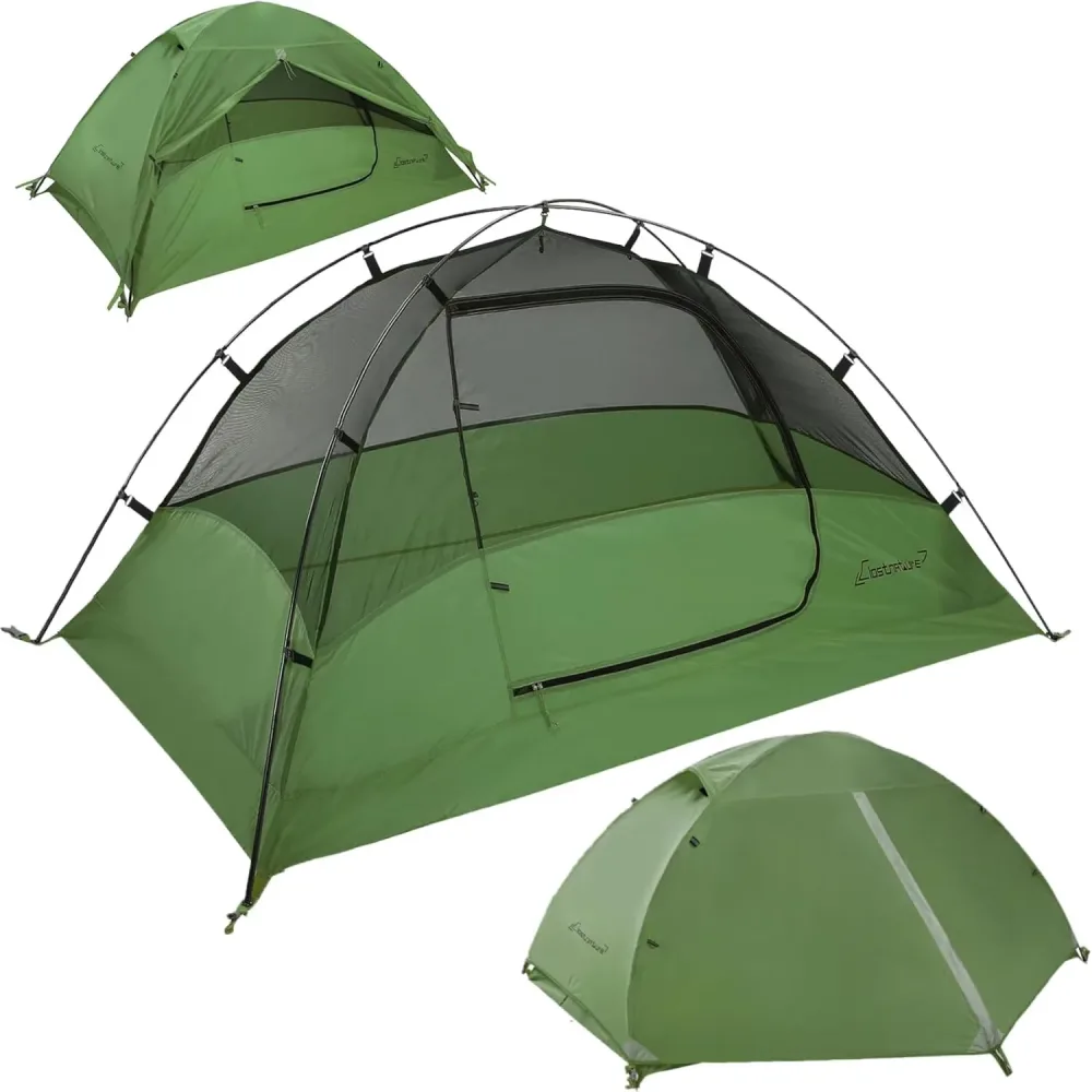 Waterproof Backpacking 2 person green