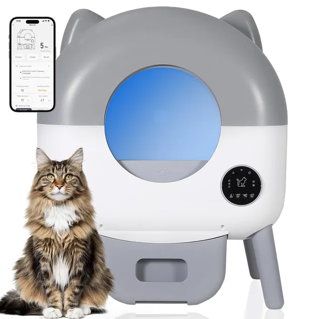 Cat Litter gray 2.2-28.2 lbs led