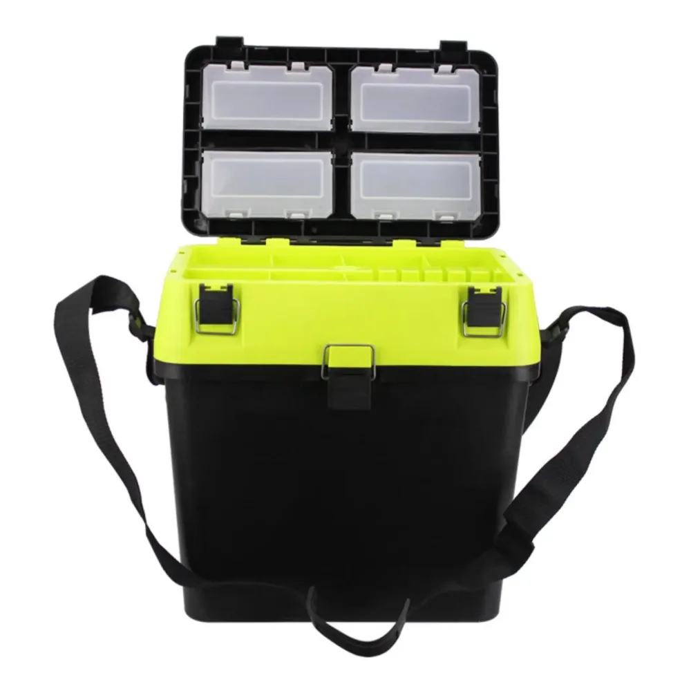 Fishing Tackle portable yellow 33 cm
