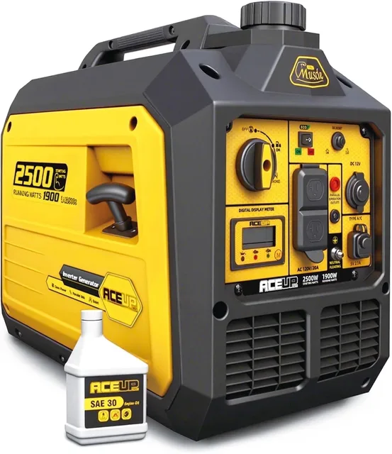 Inverter Generator 2500 watt 2000w 120v