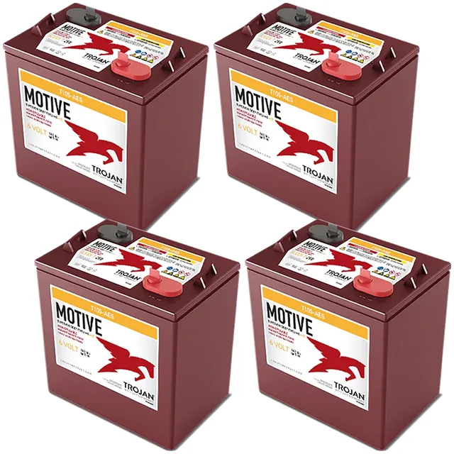 Batteries 4 pack 6v 10.3"