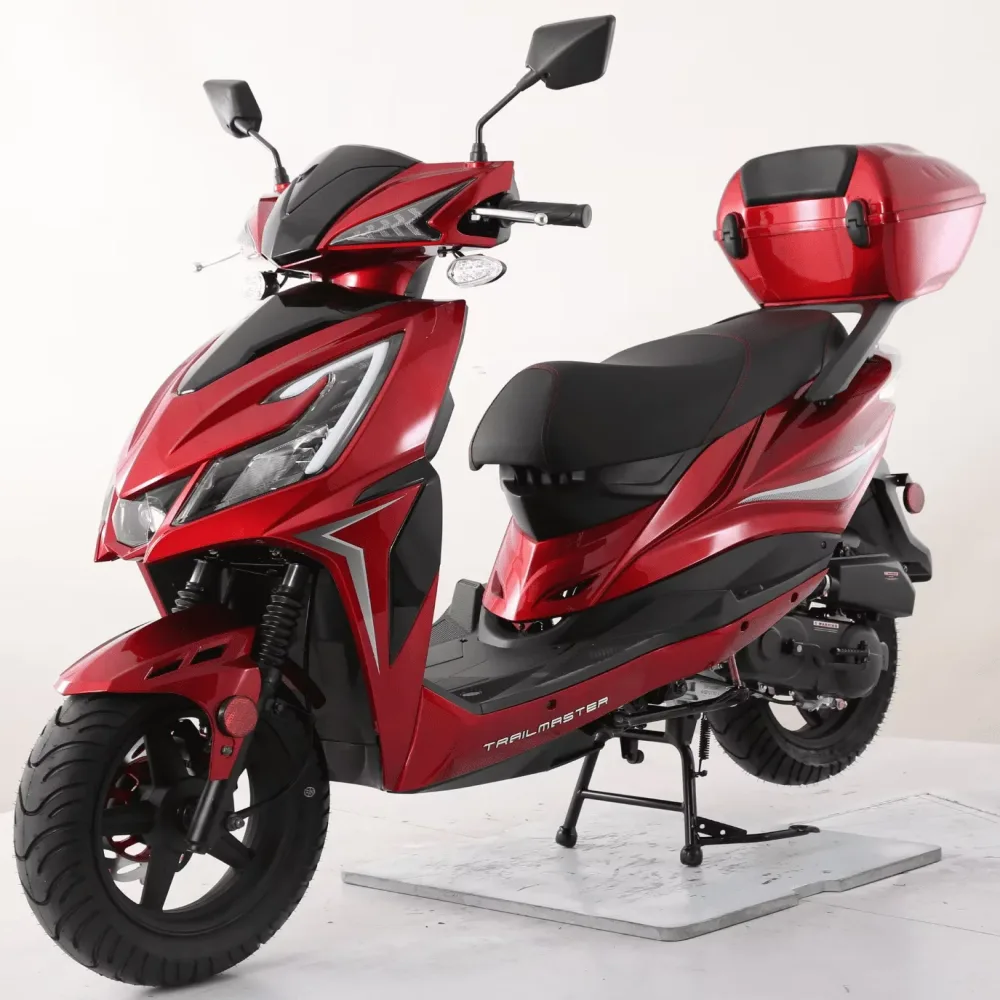 Scooter locking red 330 lb