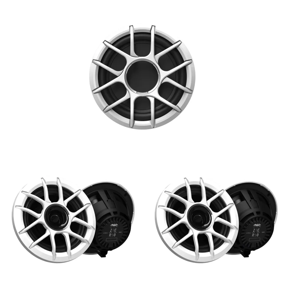 Grill 6.5" 10" white