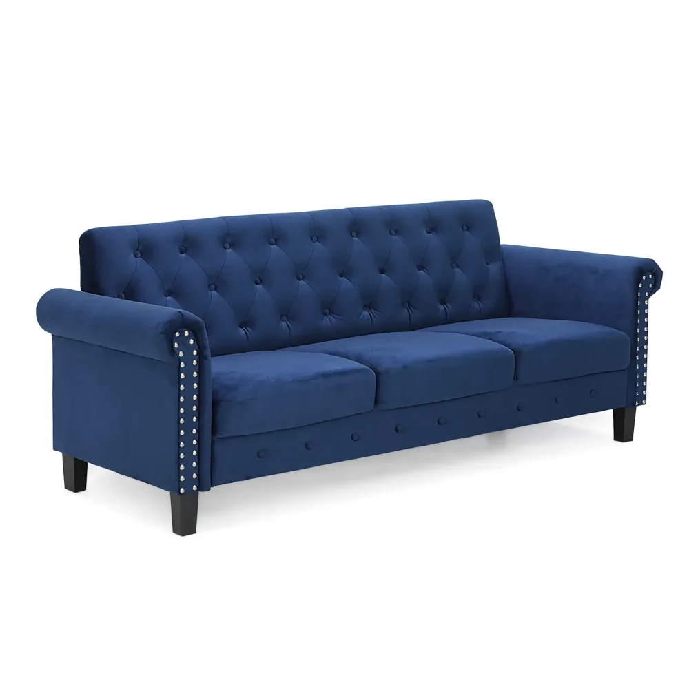 Sofa blue 700 pounds 25.3 in